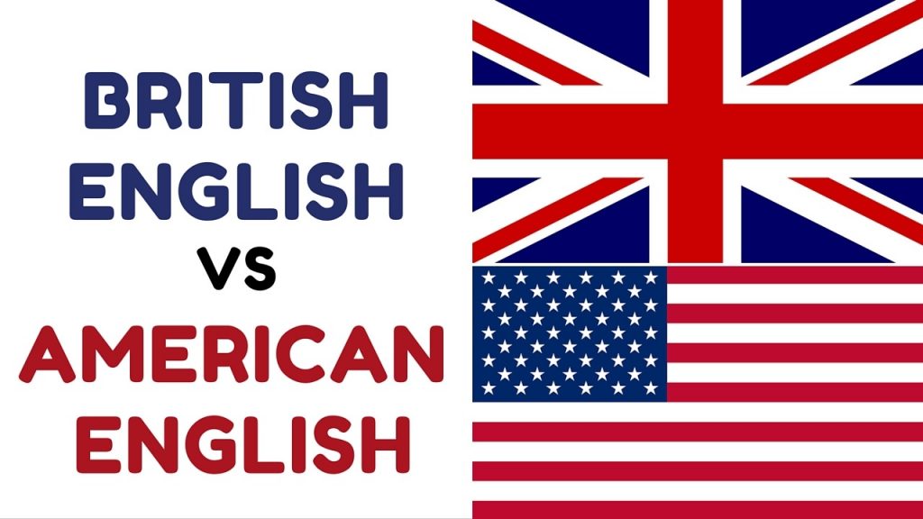 Inglés britanico vs americano