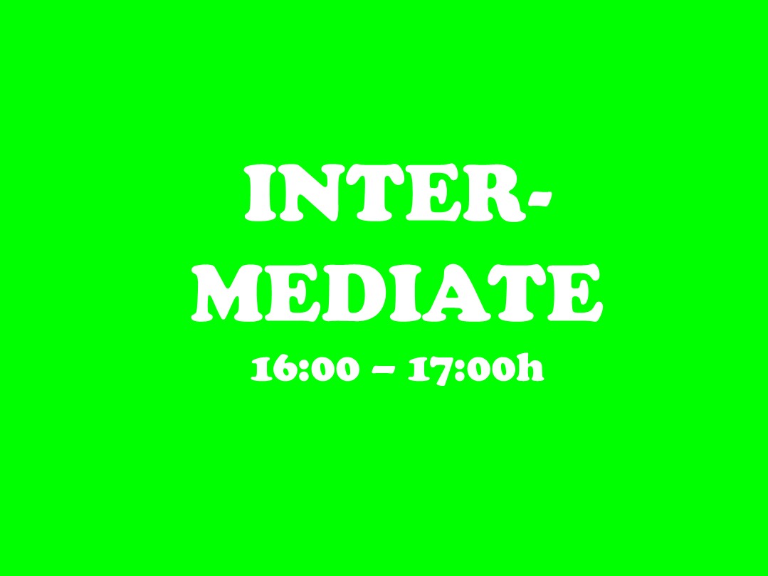 Classroom- English- Intermediate F/LL